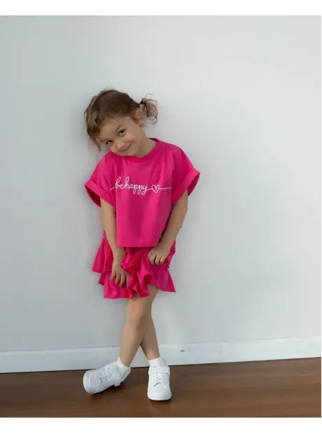 Костюм в садик для девочки юбка и футболка