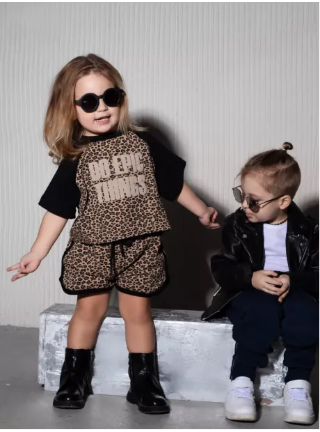 Костюм детский спортивный футболка и шорты