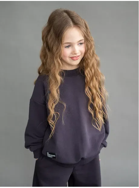 Костюм для девочки, свитшот и брюки