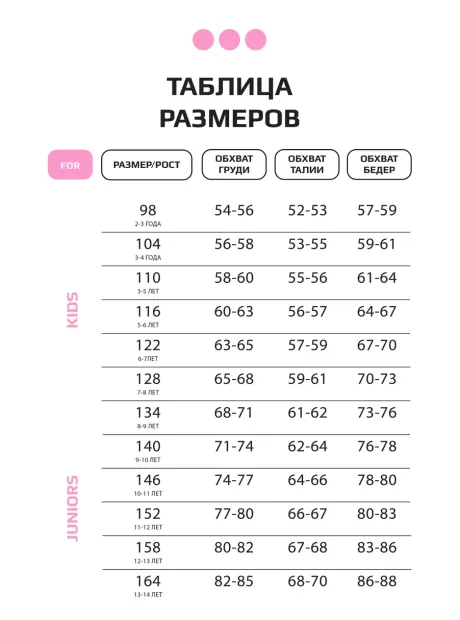 Комплект велосипедок для девочки