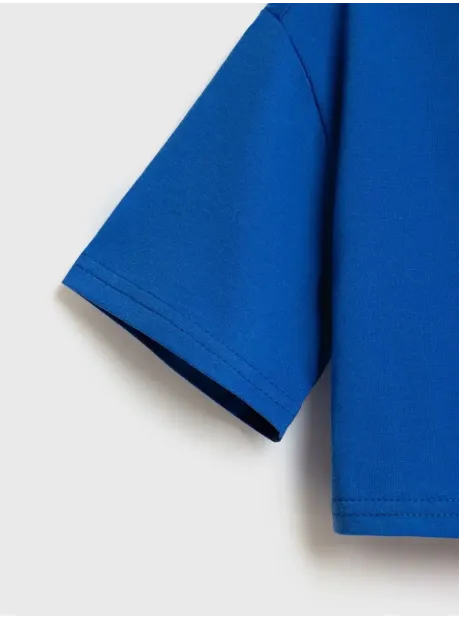 Футболка оверсайз укороченная базовая