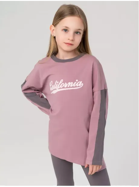 Розовый спортивный костюм детский