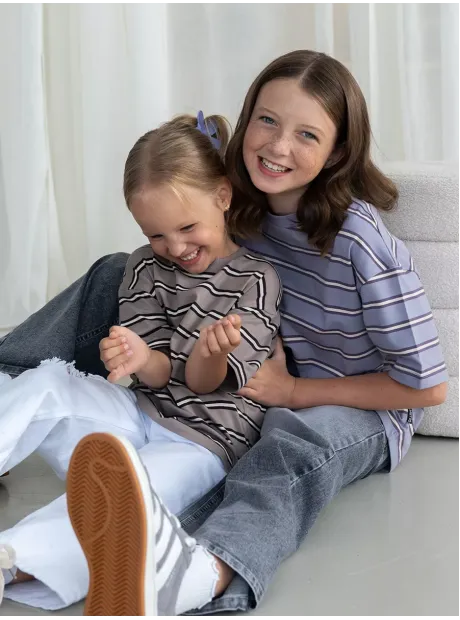 Футболка тельняшка в полоску детская