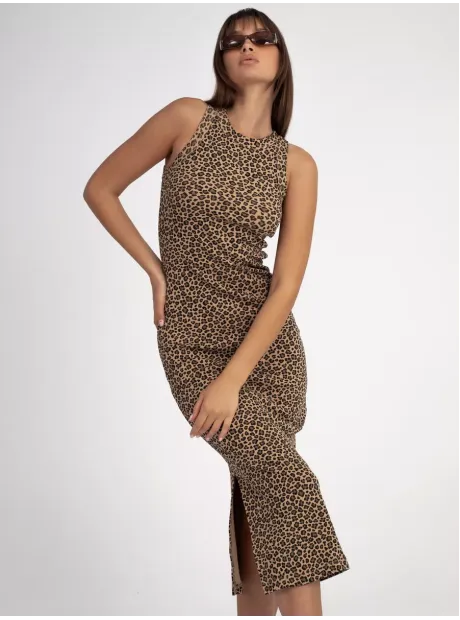 Платье лапша длинное без рукавов