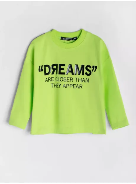 Зеленый спортивный костюм для девочки