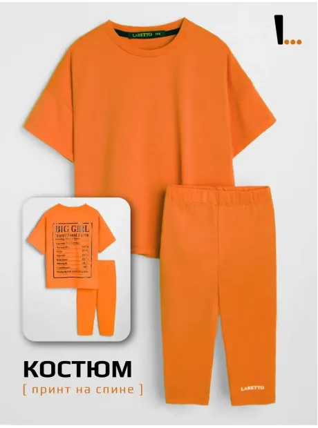 Костюм в садик для девочки футболка и бриджи