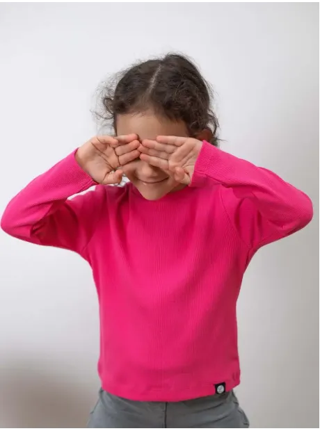 Лонгслив детский кофта в рубчик хлопок