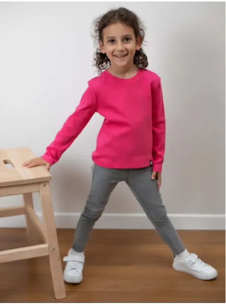 Лонгслив детский кофта в рубчик хлопок