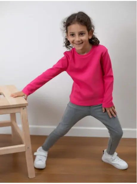 Лонгслив детский кофта в рубчик хлопок